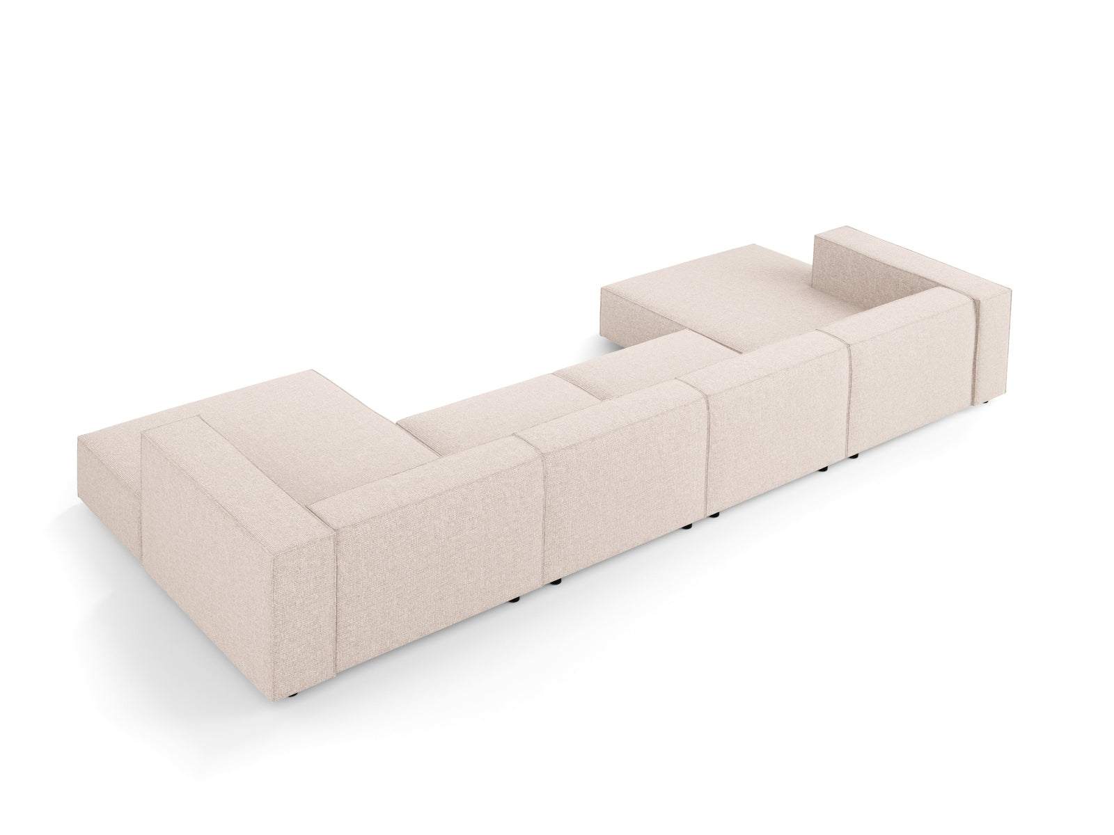 Arendal Panoramic Sofa 6 Sitzer in Beige präsentiert im Onlineshop von KAQTU Design AG. 5er Sofa ist von Cosmopolitan Design