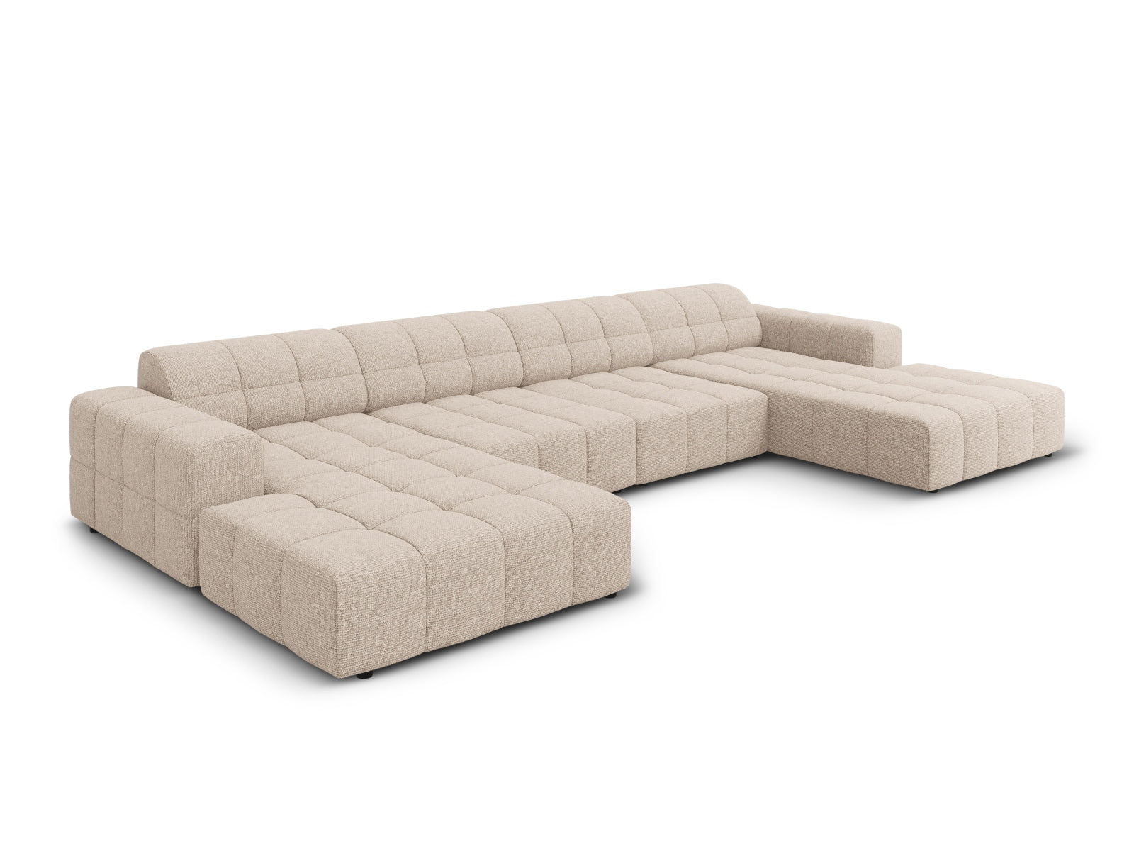 Chicago Panoramic Sofa 6 Sitzer 166cm in Beige präsentiert im Onlineshop von KAQTU Design AG. 5er Sofa ist von Cosmopolitan Design