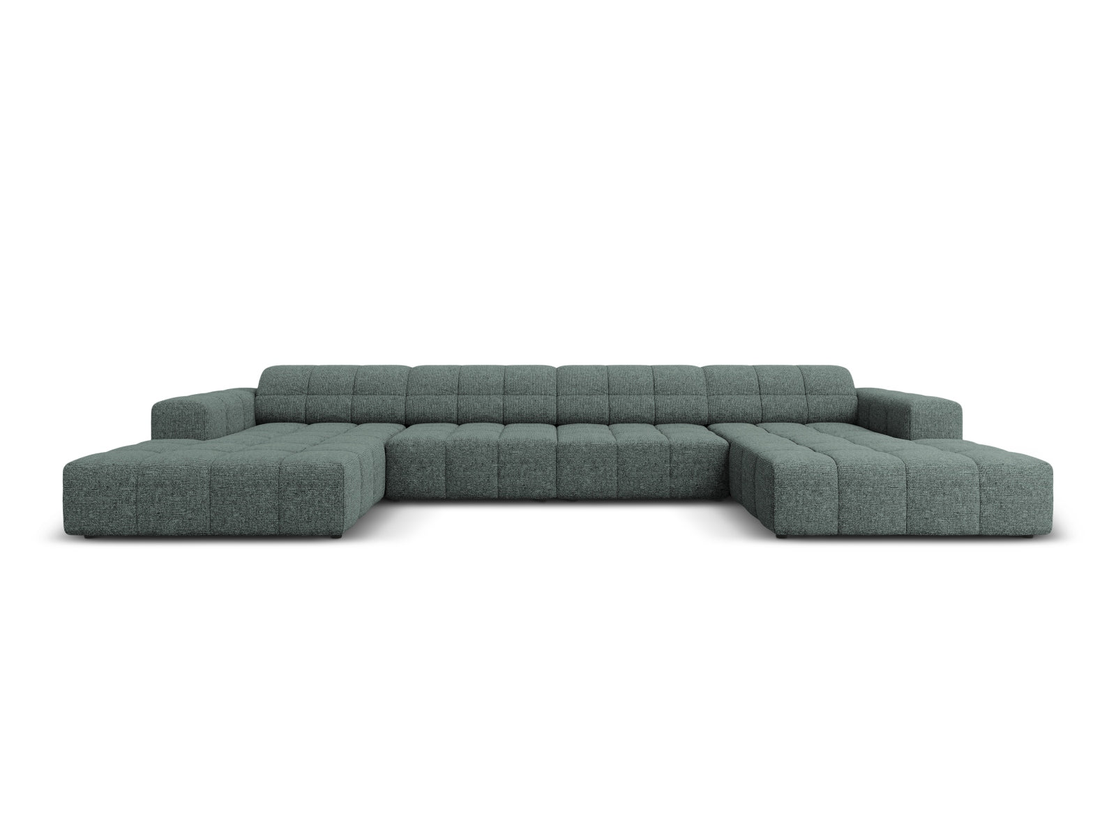 Chicago Panoramic Sofa 6 Sitzer 166cm in Petrol-Haga präsentiert im Onlineshop von KAQTU Design AG. 5er Sofa ist von Cosmopolitan Design