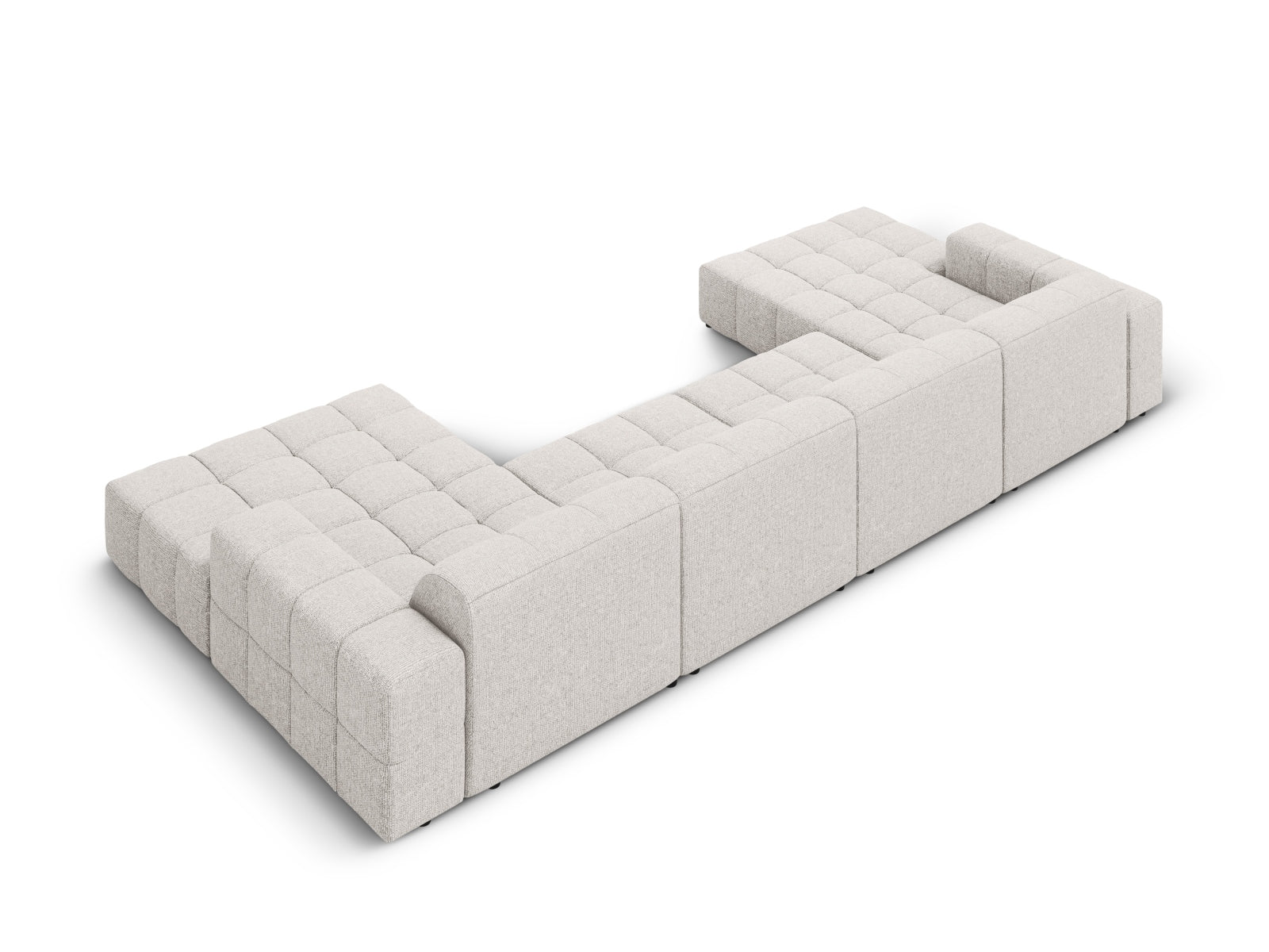 Chicago Panoramic Sofa 6 Sitzer 166cm in Light Grey präsentiert im Onlineshop von KAQTU Design AG. 5er Sofa ist von Cosmopolitan Design