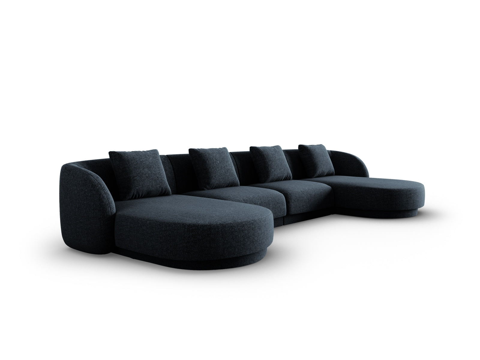 Tulum Panoramic Sofa 5 Sitzer 156cm in Royal Blue präsentiert im Onlineshop von KAQTU Design AG. 5er Sofa ist von Cosmopolitan Design