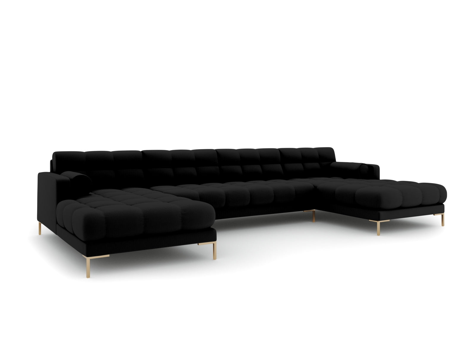 Geräumiges 7-Sitzer Panoramic Sofa Bali von Cosmopolitan Design, perfekt für entspannte Stunden und moderne Wohnkonzepte.