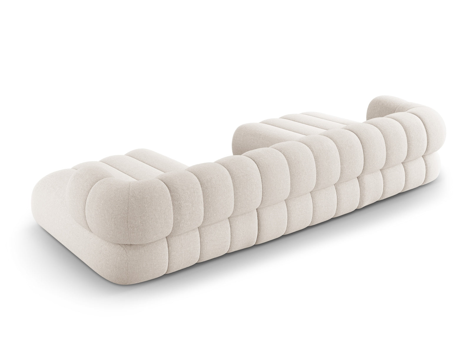Elegantes Koge Panoramic Sofa für 6 Personen in hellem Beige, ideal für gemütliche Zusammenkünfte und modernes Wohndesign.