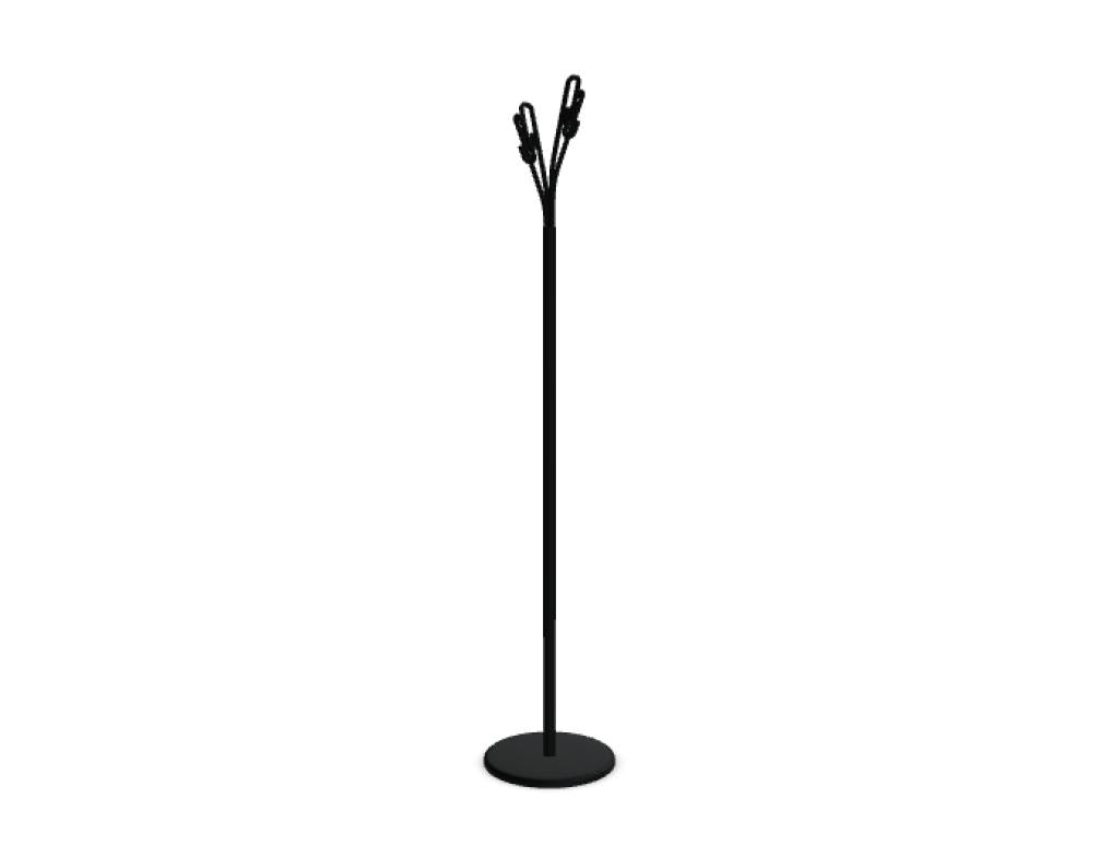 Clip CP01 - Kleiderständer in Ziegelrot präsentiert im Onlineshop von KAQTU Design AG. Kleiderständer ist von Mdd