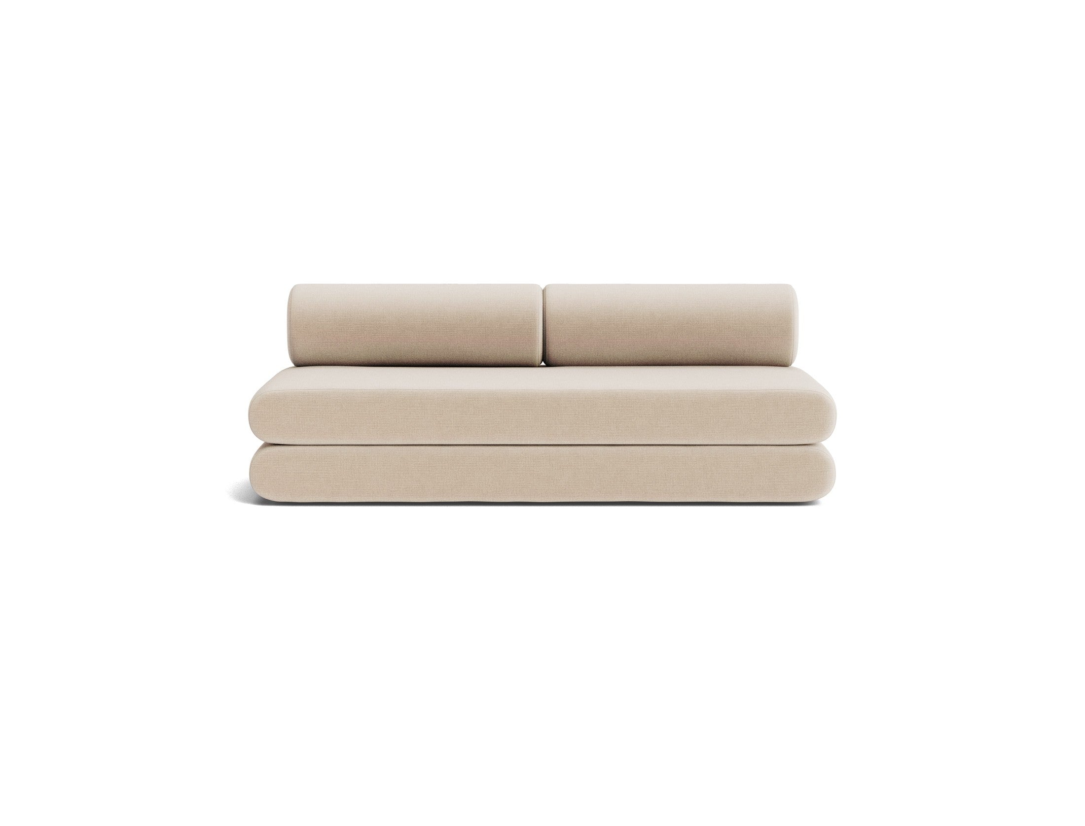 Circlus Tagesbett Mit Rückenpolstern in 410 Esina Almond präsentiert im Onlineshop von KAQTU Design AG. Bettsofa ist von Innovation Living