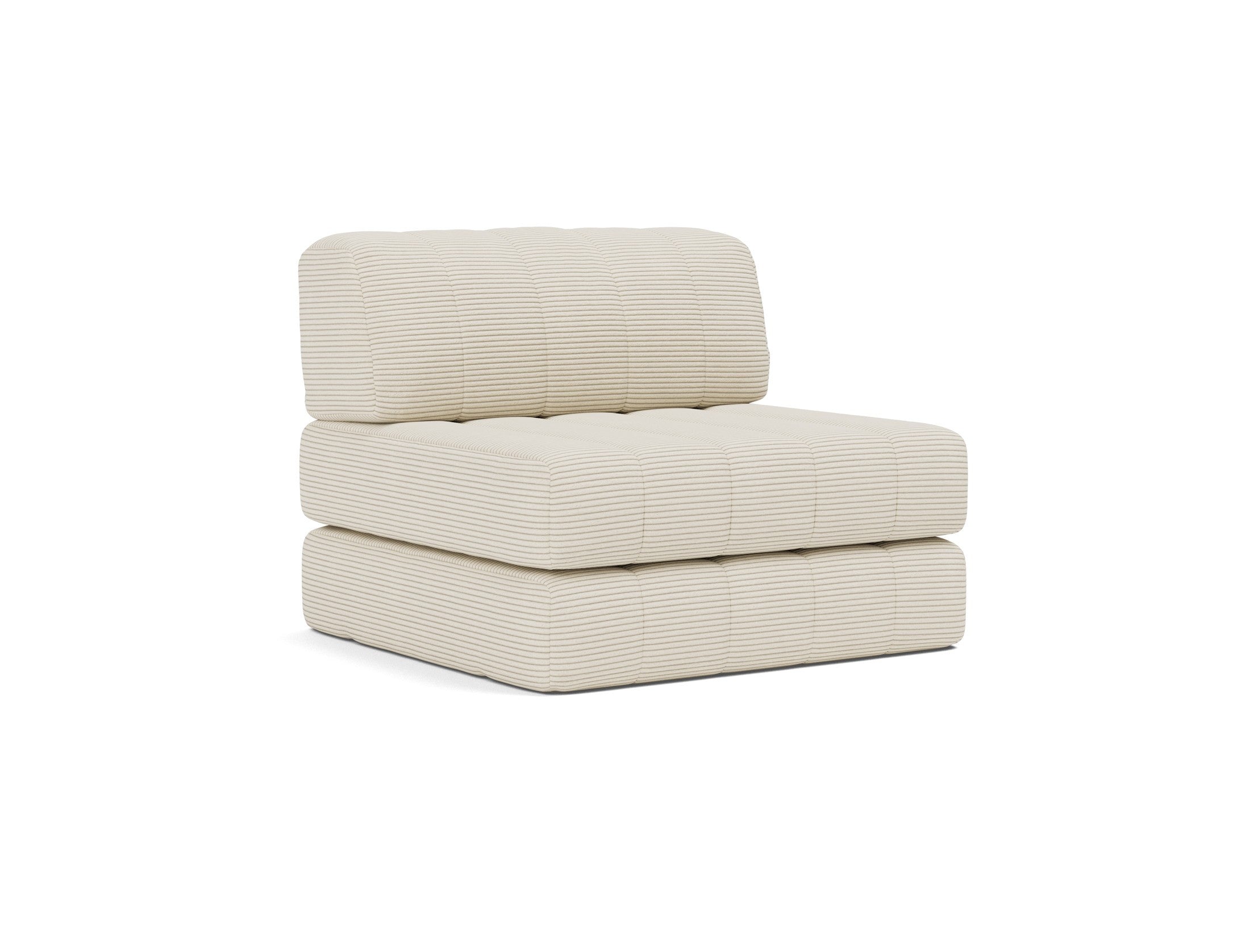 CozyPad Sessel in 594 Corduroy Ivory präsentiert im Onlineshop von KAQTU Design AG. Bettsessel ist von Innovation Living