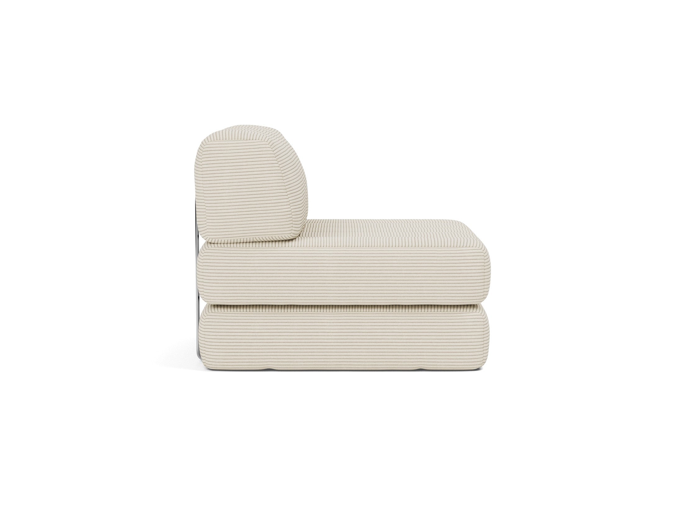 CozyPad Sessel in 594 Corduroy Ivory präsentiert im Onlineshop von KAQTU Design AG. Bettsessel ist von Innovation Living