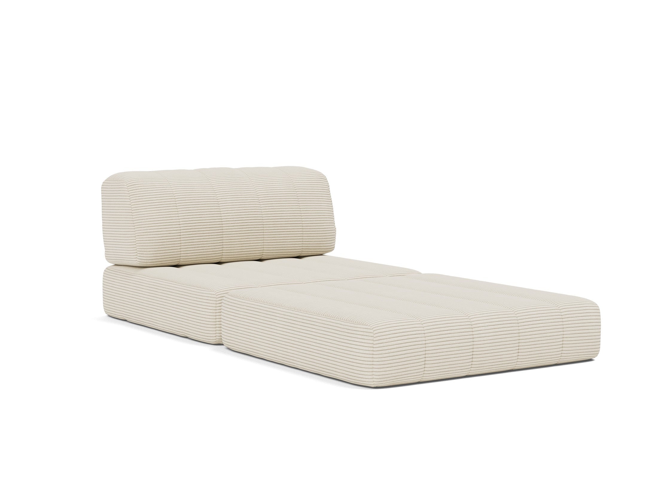 CozyPad Sessel in 594 Corduroy Ivory präsentiert im Onlineshop von KAQTU Design AG. Bettsessel ist von Innovation Living