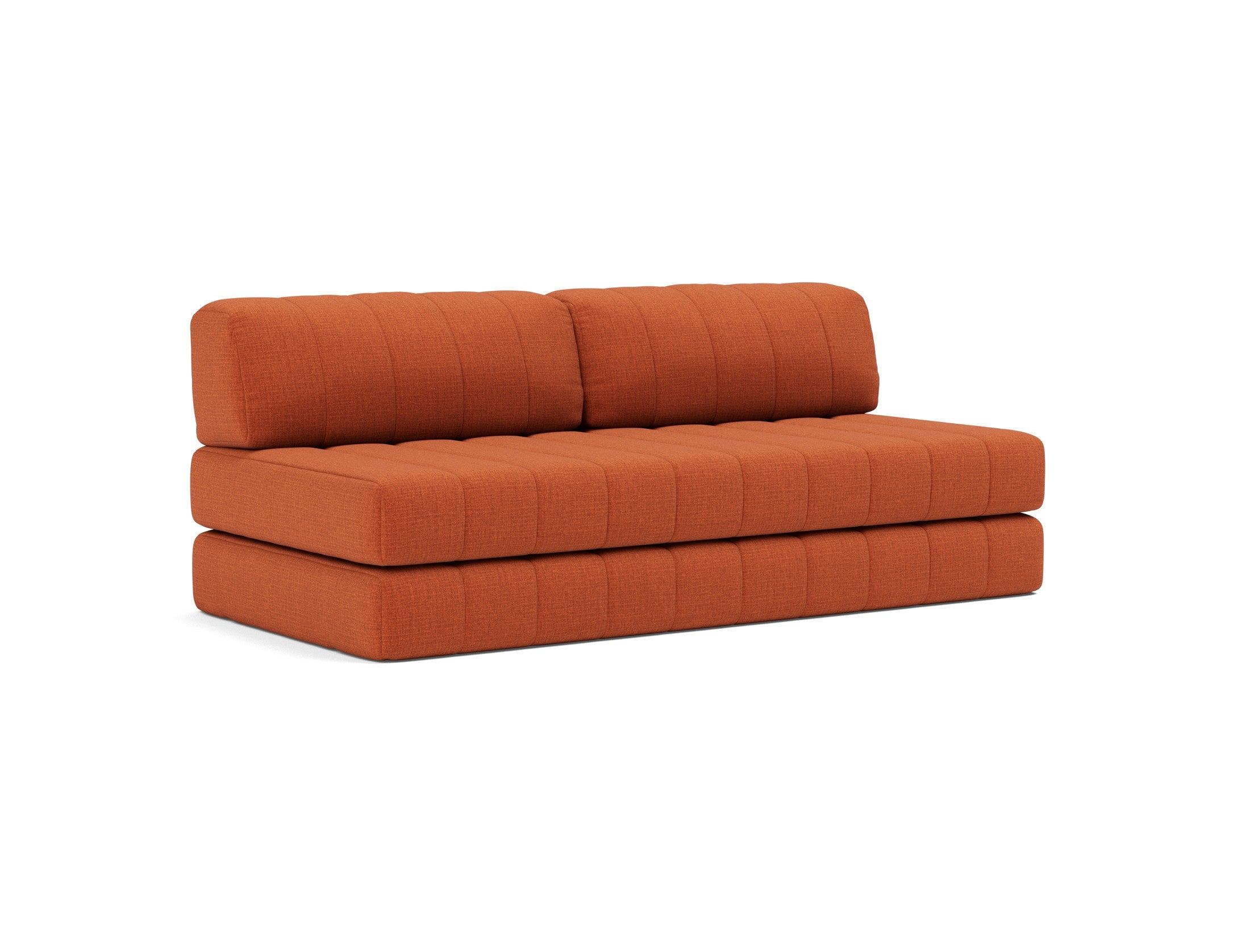 CozyPad Schlafsofa in 412 Esina Rust Orange präsentiert im Onlineshop von KAQTU Design AG. Bettsofa ist von Innovation Living