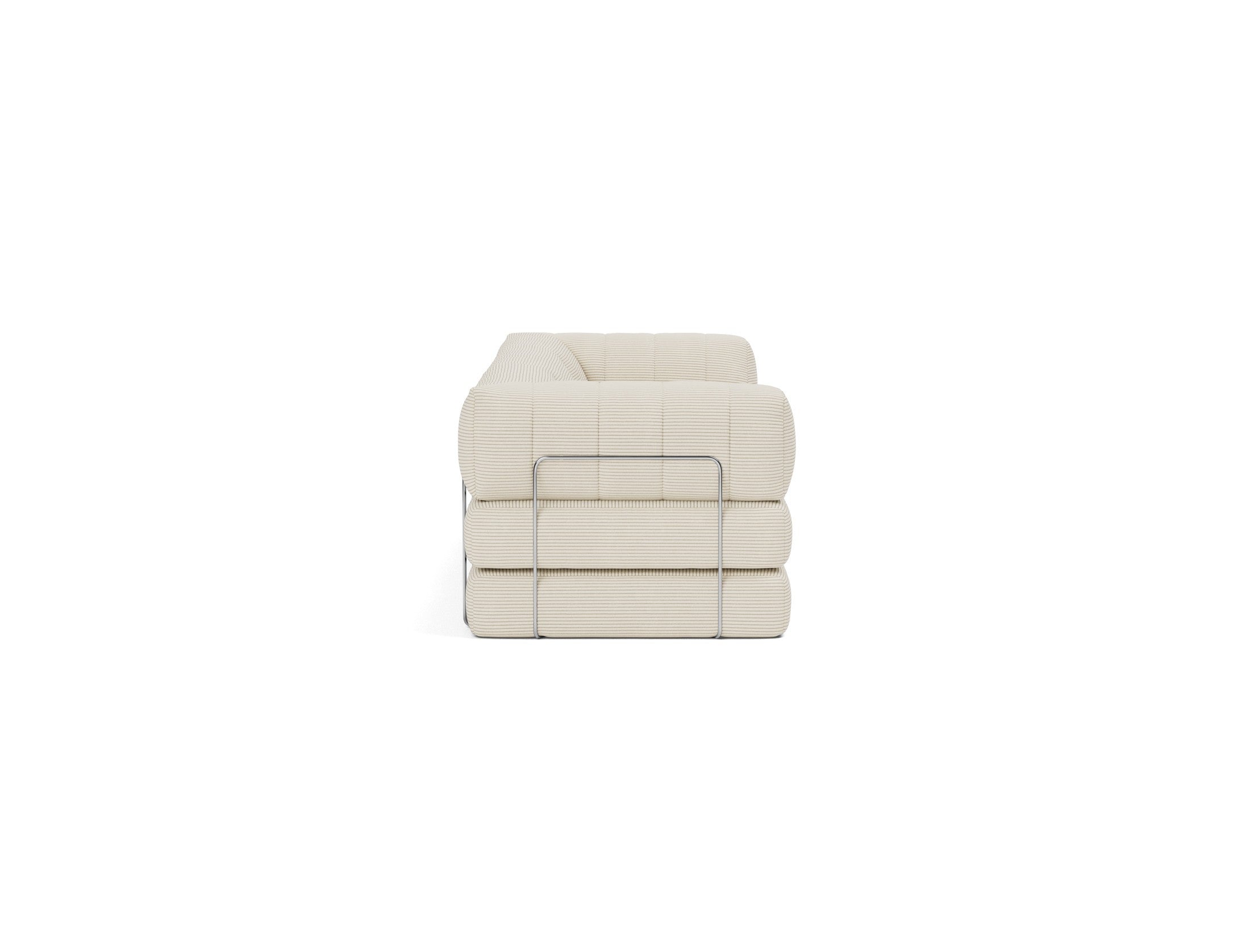 CozyPad Schlafsofa Grand mit Armlehnen in 594 Corduroy Ivory präsentiert im Onlineshop von KAQTU Design AG. Bettsofa ist von Innovation Living