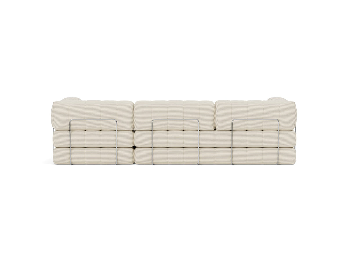 CozyPad Schlafsofa Grand mit Armlehnen in 594 Corduroy Ivory präsentiert im Onlineshop von KAQTU Design AG. Bettsofa ist von Innovation Living