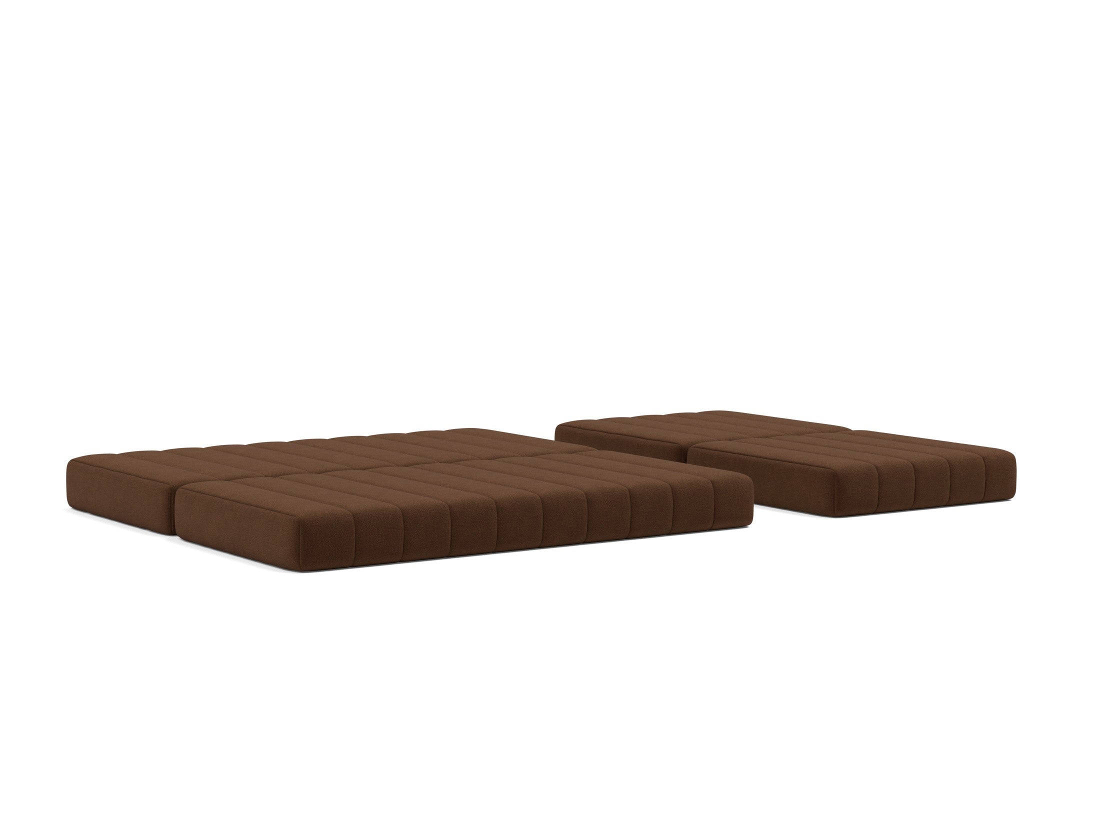 CozyPad Schlafsofa Grand mit Armlehnen in 359 Taura Cappuccino präsentiert im Onlineshop von KAQTU Design AG. Bettsofa ist von Innovation Living