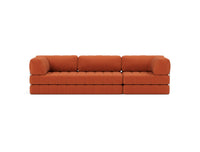 Divano letto CozyPad Grand con braccioli