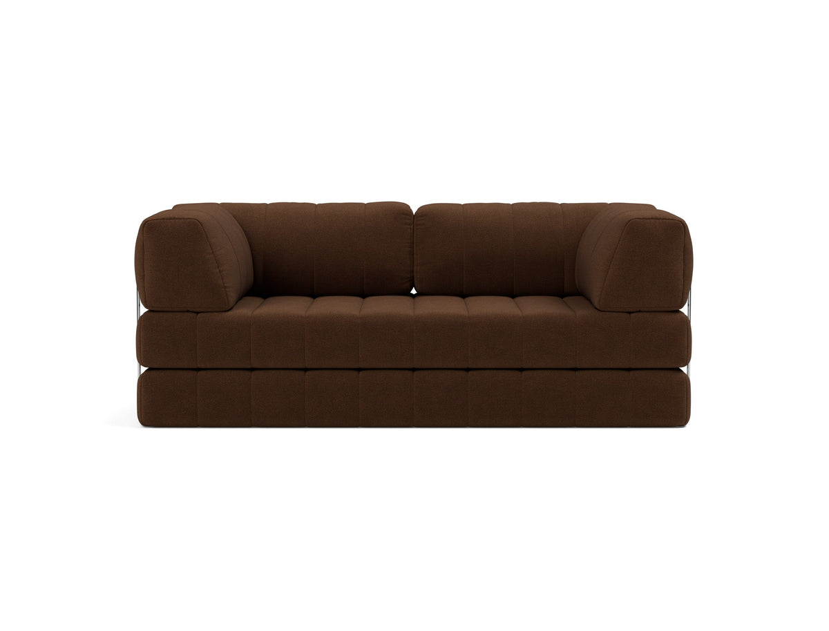 CozyPad Schlafsofa mit Armlehnen in 359 Taura Cappuccino präsentiert im Onlineshop von KAQTU Design AG. Bettsofa ist von Innovation Living