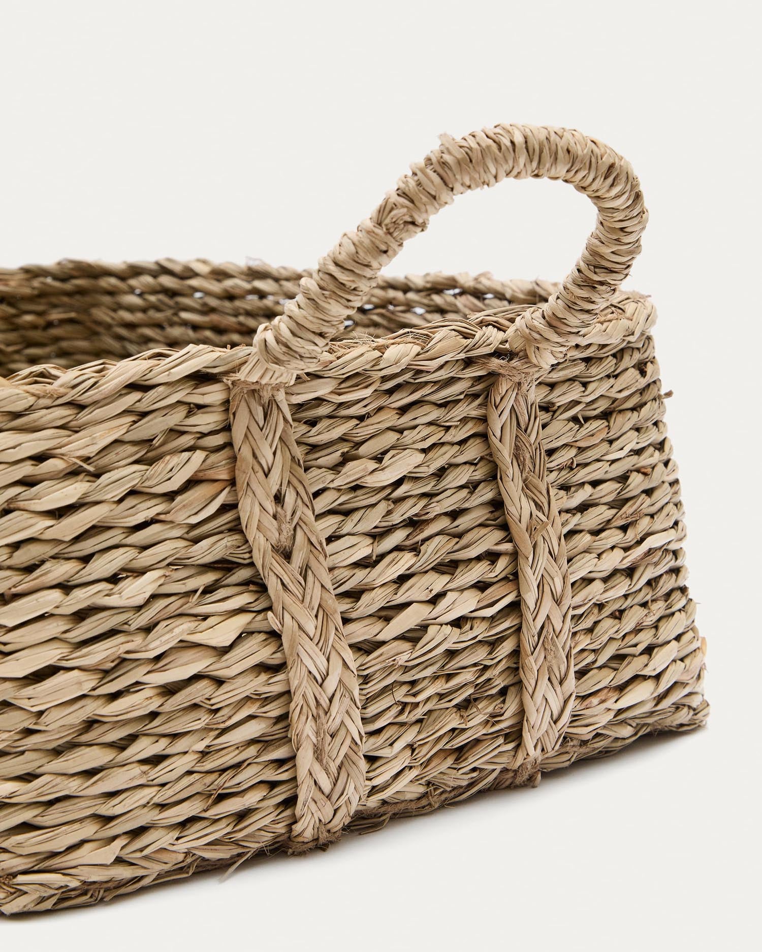 Set Milly aus 2 Körben aus Naturfasern 32 x 20 cm / 34 x 24 cm
