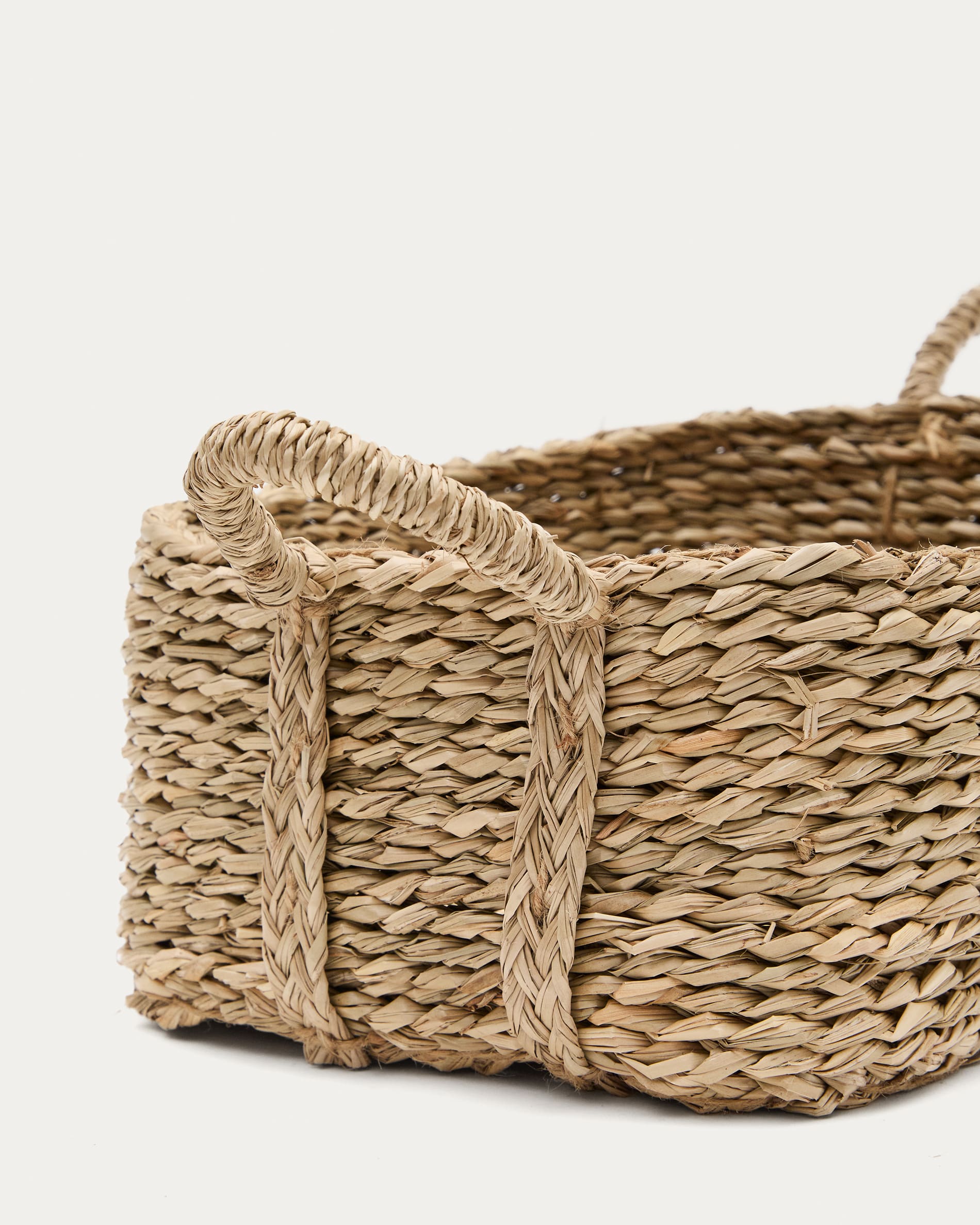 Set Milly aus 2 Körben aus Naturfasern 32 x 20 cm / 34 x 24 cm