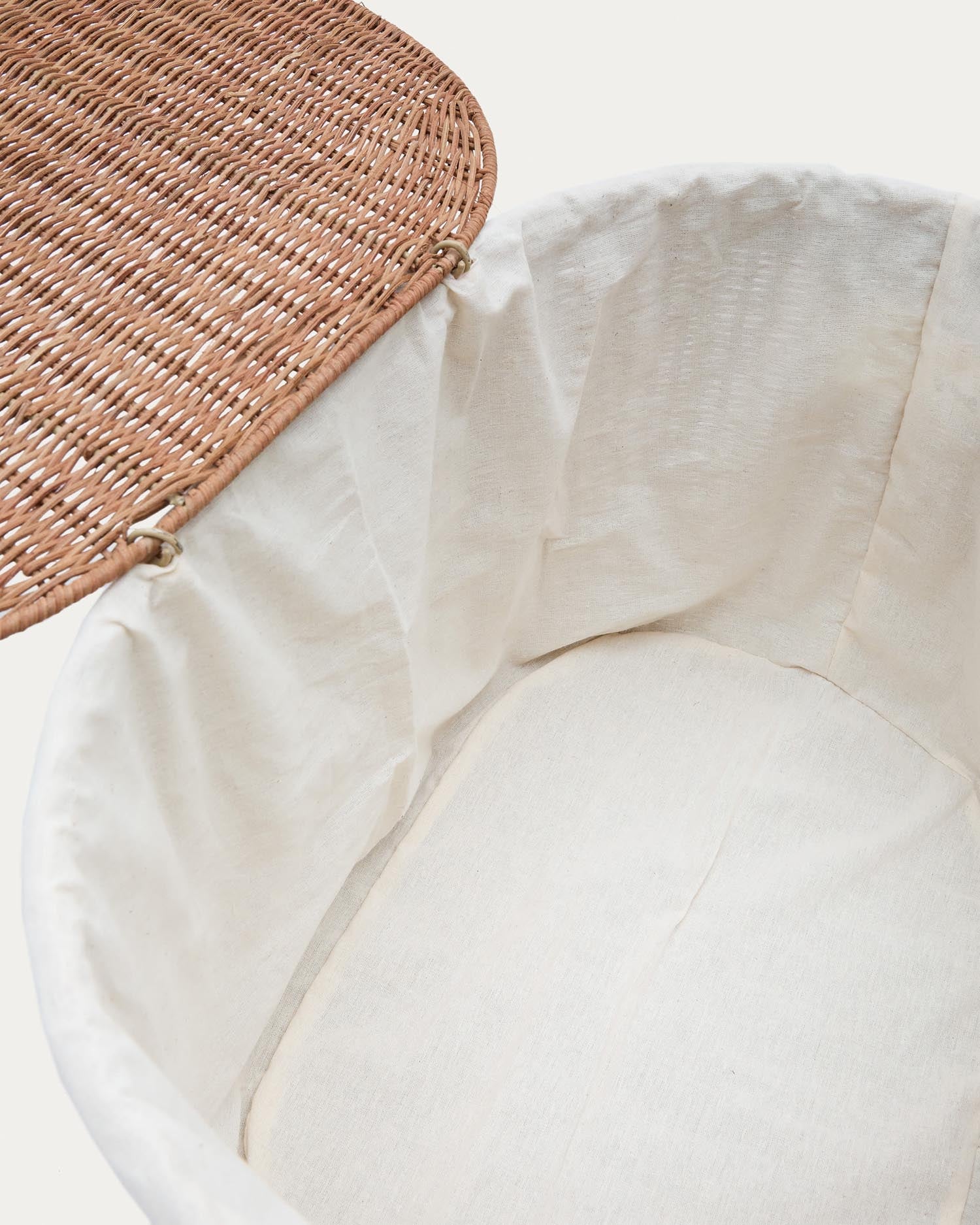 Set Indali aus 2 Körben aus Rattan Ø 50 cm / Ø 55 cm