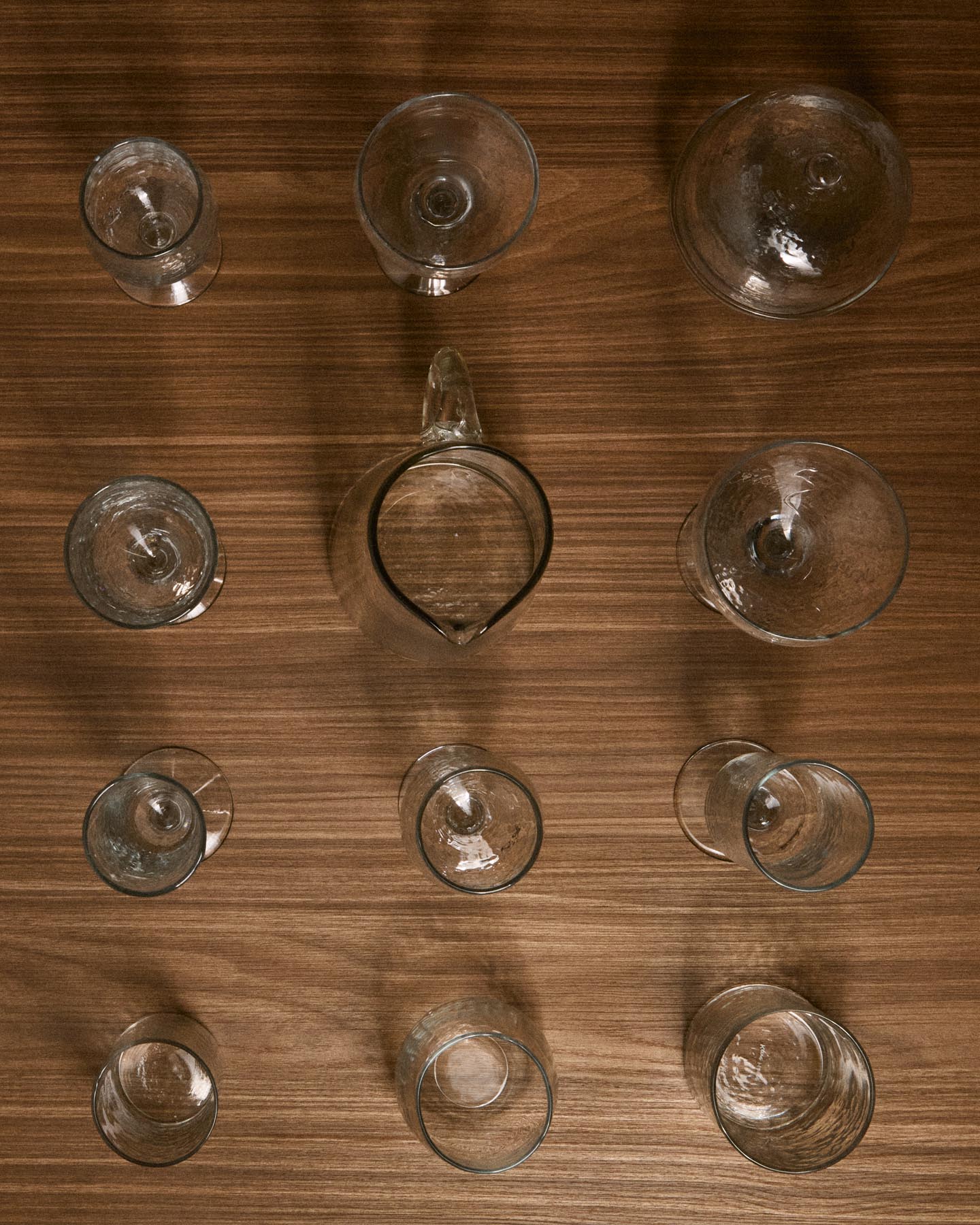 Glas Sileia aus transparentem Recyclingglas in Transparent präsentiert im Onlineshop von KAQTU Design AG. Glas ist von Kave Home