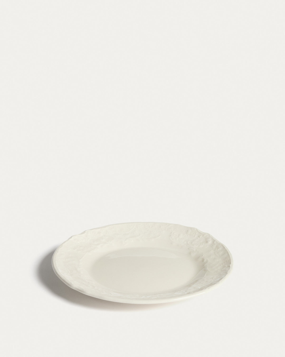 Dessertteller Varla aus Keramik in Beige in Beige präsentiert im Onlineshop von KAQTU Design AG. Dessertteller ist von Kave Home