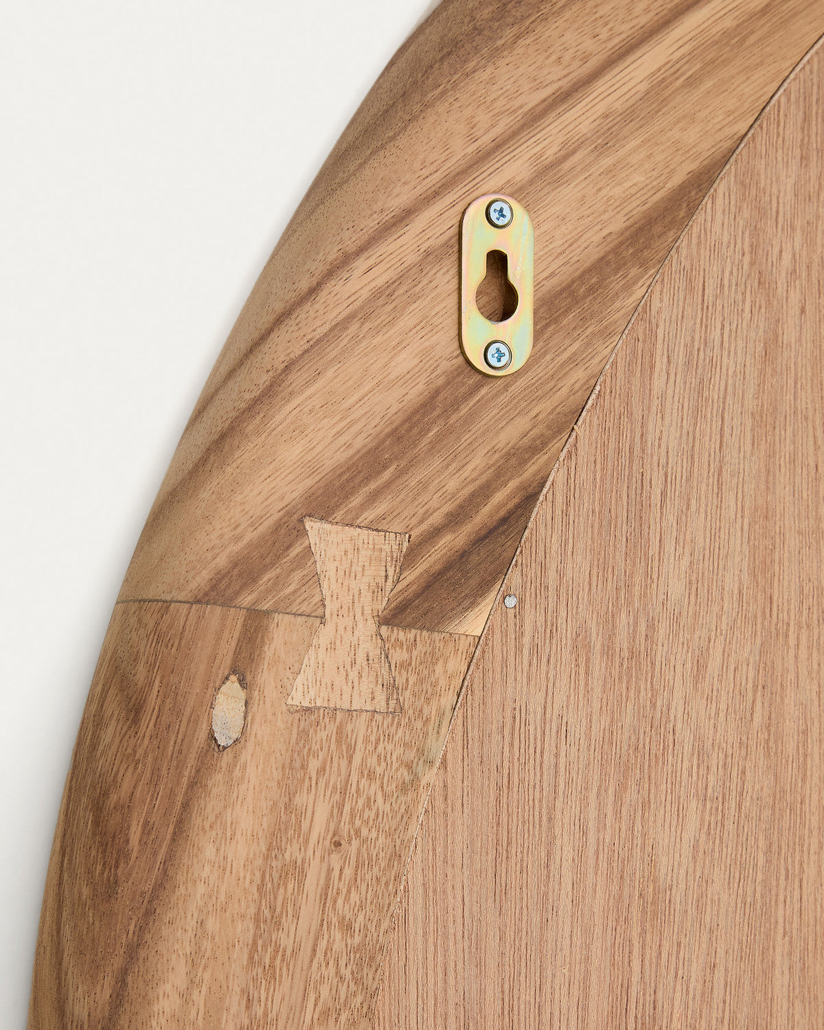 Selem Spiegel aus Mungurholz mit naturfarbenem Finish 60 x 107 cm in Braun präsentiert im Onlineshop von KAQTU Design AG. Wandspiegel ist von Kave Home