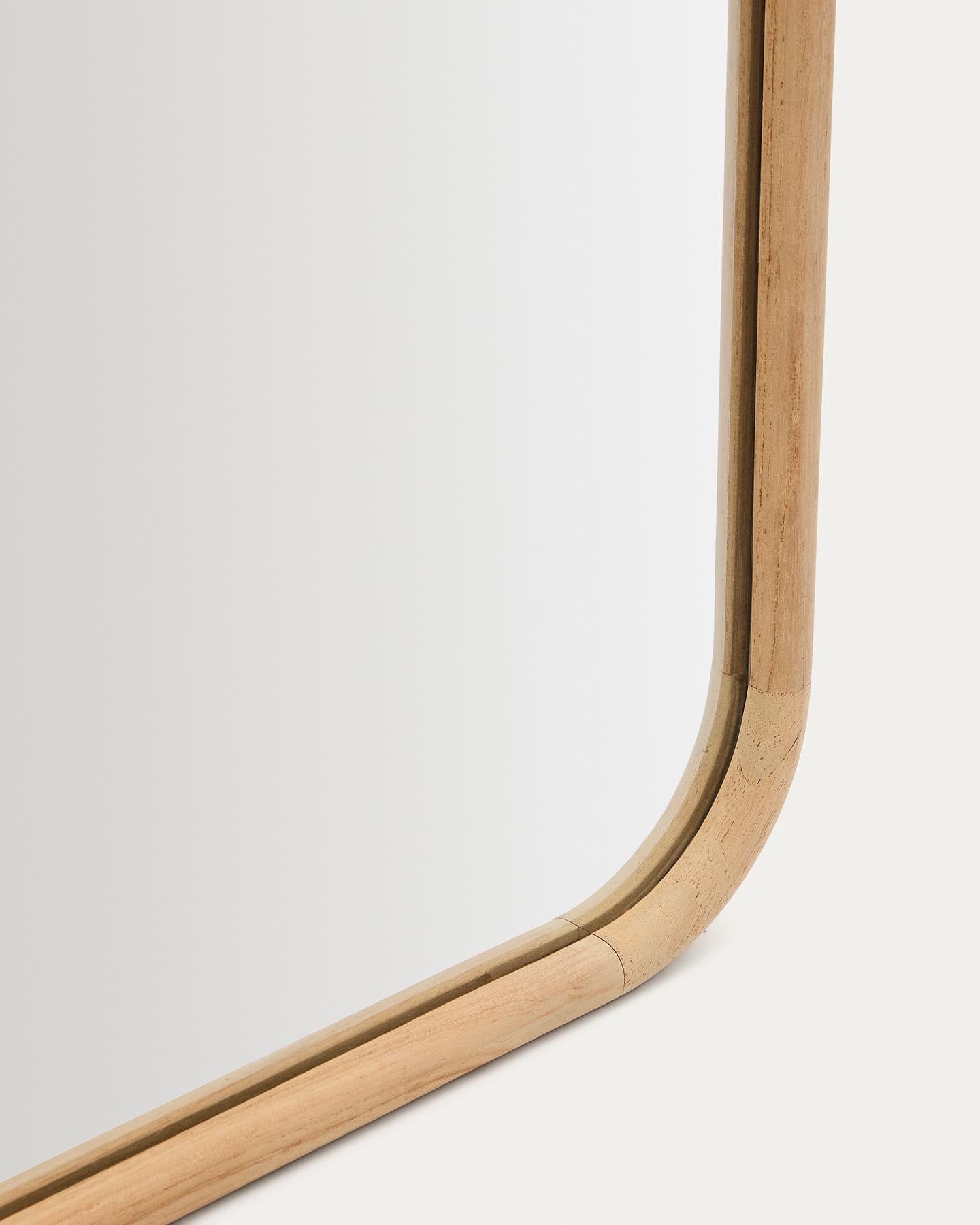 Spiegel Milsa aus Teakholz 54 x 154 cm FSC 100 % in Braun präsentiert im Onlineshop von KAQTU Design AG. Spiegel ist von Kave Home