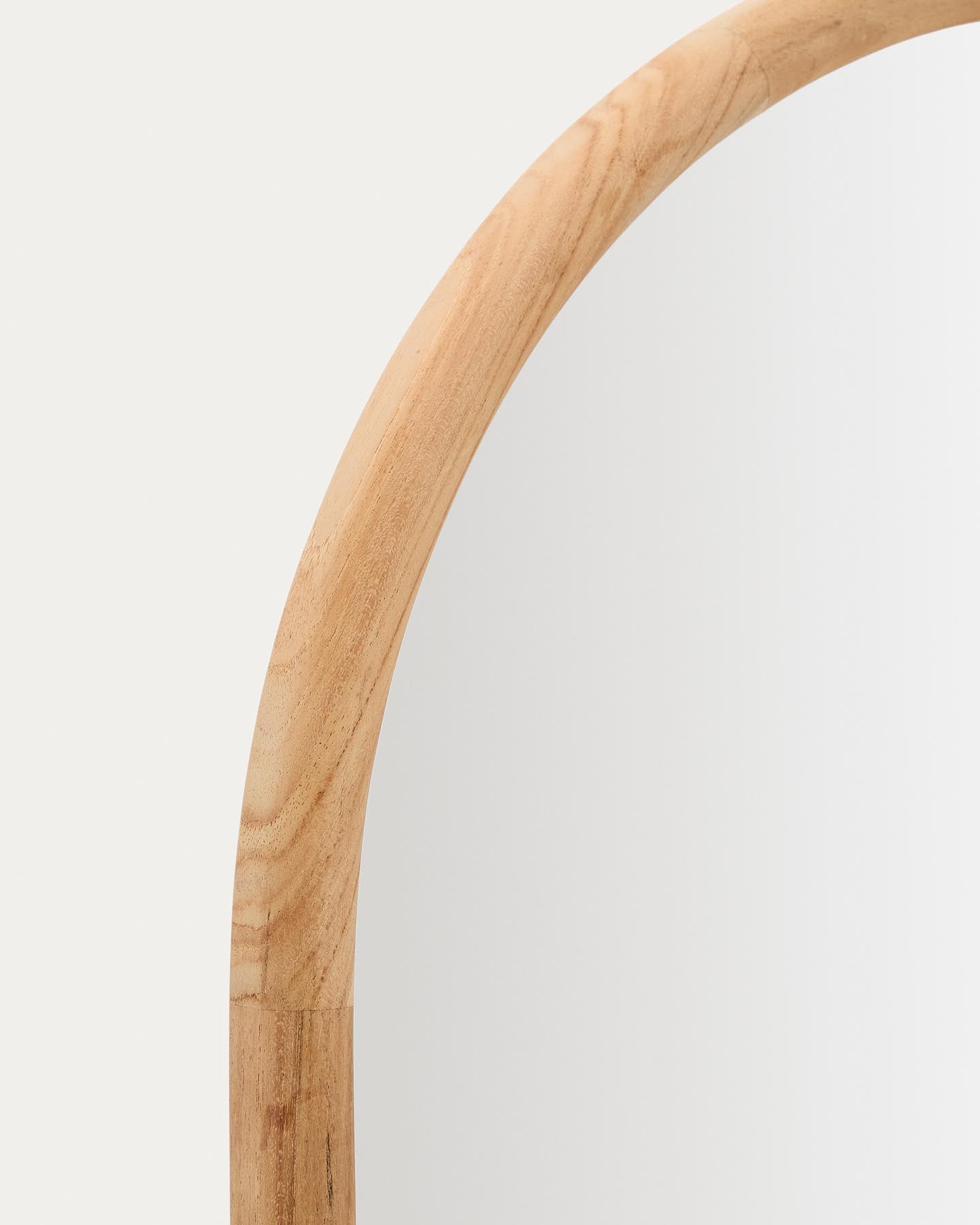 Spiegel Milsa aus Teakholz 55 x 155 cm FSC 100 % in Braun präsentiert im Onlineshop von KAQTU Design AG. Spiegel ist von Kave Home