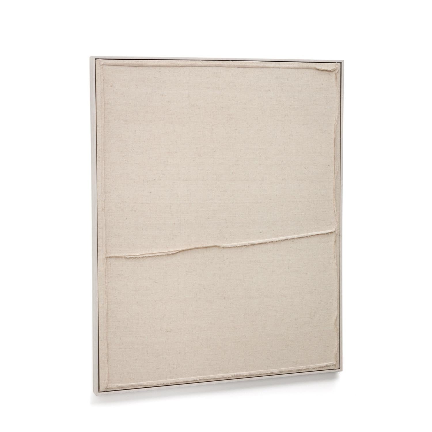 Das Bild Maha in Weiß von Kave Home vereint minimalistisches Design mit natürlichen Materialien und schafft eine harmonische Atmosphäre in jedem Raum.