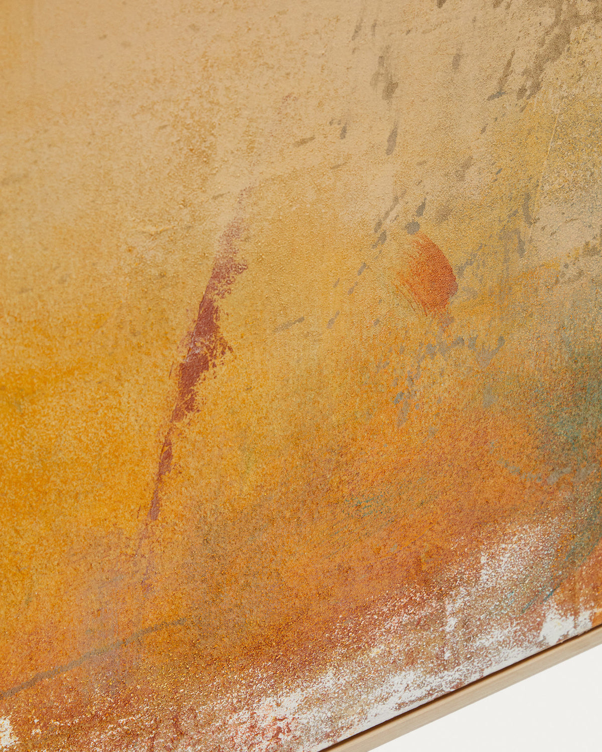 Selnar Bild abstrakt gelb 202 x 122 cm in Gelb präsentiert im Onlineshop von KAQTU Design AG. Bild ist von Kave Home