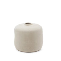 Serina Vase aus Pappmaché weiss 36,5 cm