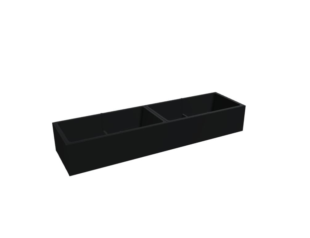 Standard DN161 - Blumentöpf auf den Schrank gestellt in Honigeiche präsentiert im Onlineshop von KAQTU Design AG. Büroschrank ist von Mdd