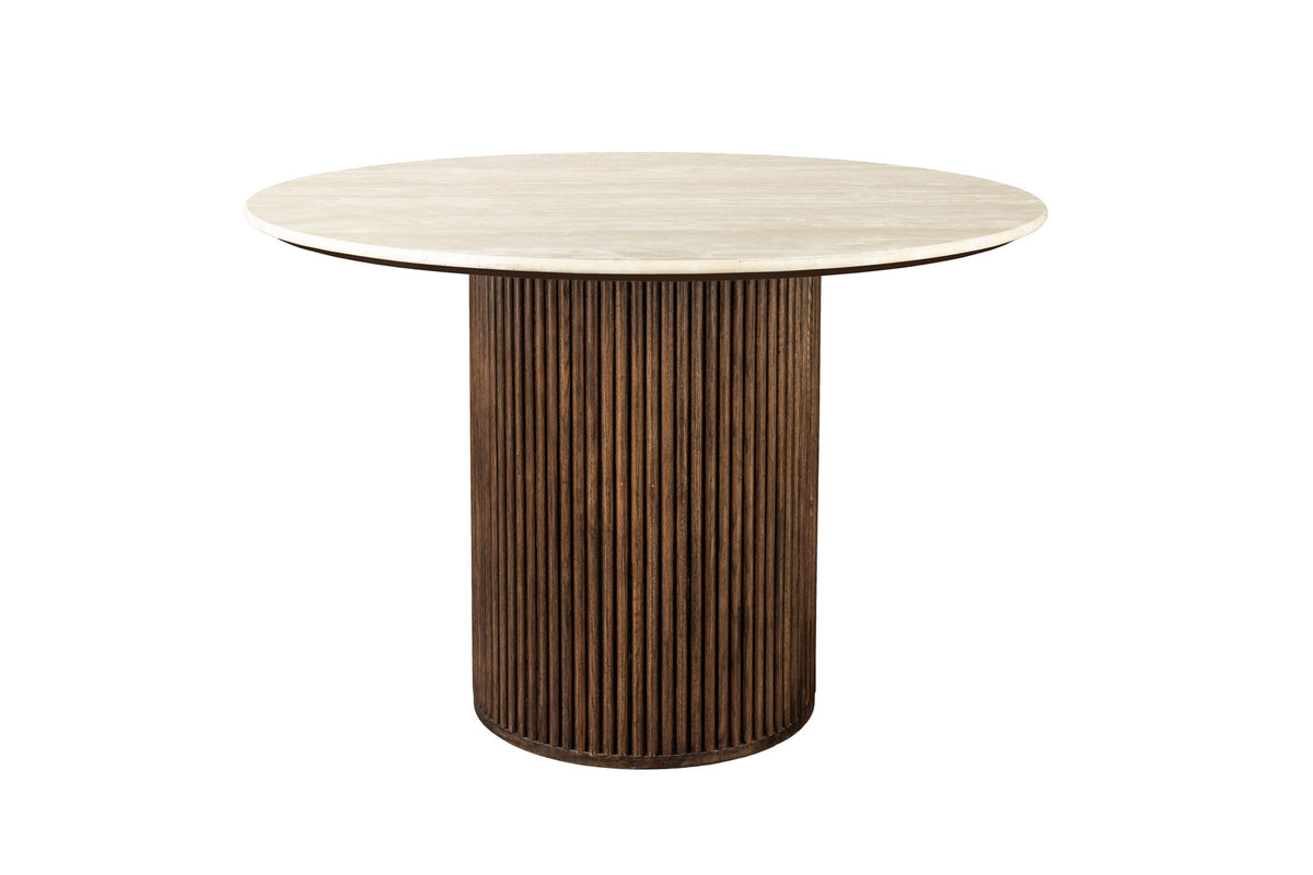 Esstisch Arda in Beige präsentiert im Onlineshop von KAQTU Design AG. Esstisch ist von Dutchbone