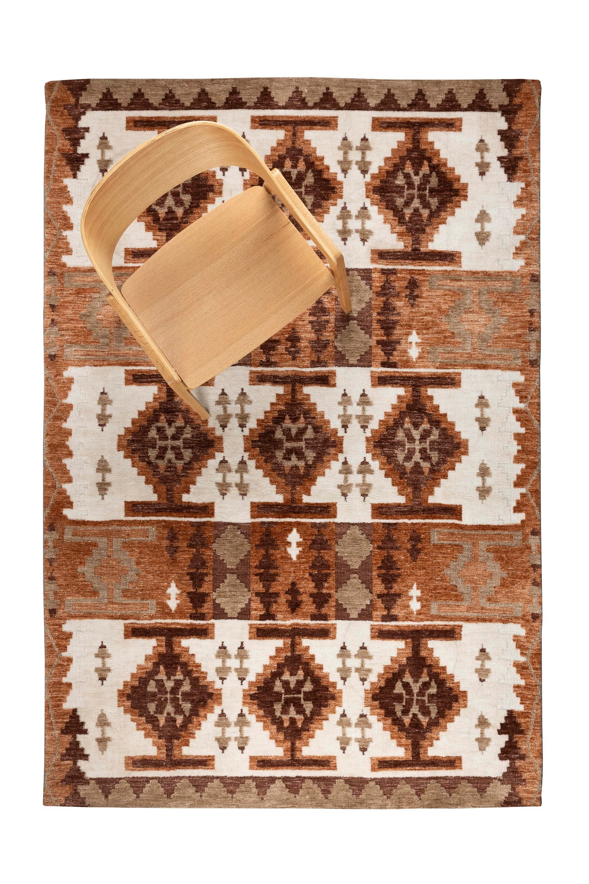 Maron Carpet 160x230 in Rot präsentiert im Onlineshop von KAQTU Design AG. Teppich ist von Dutchbone