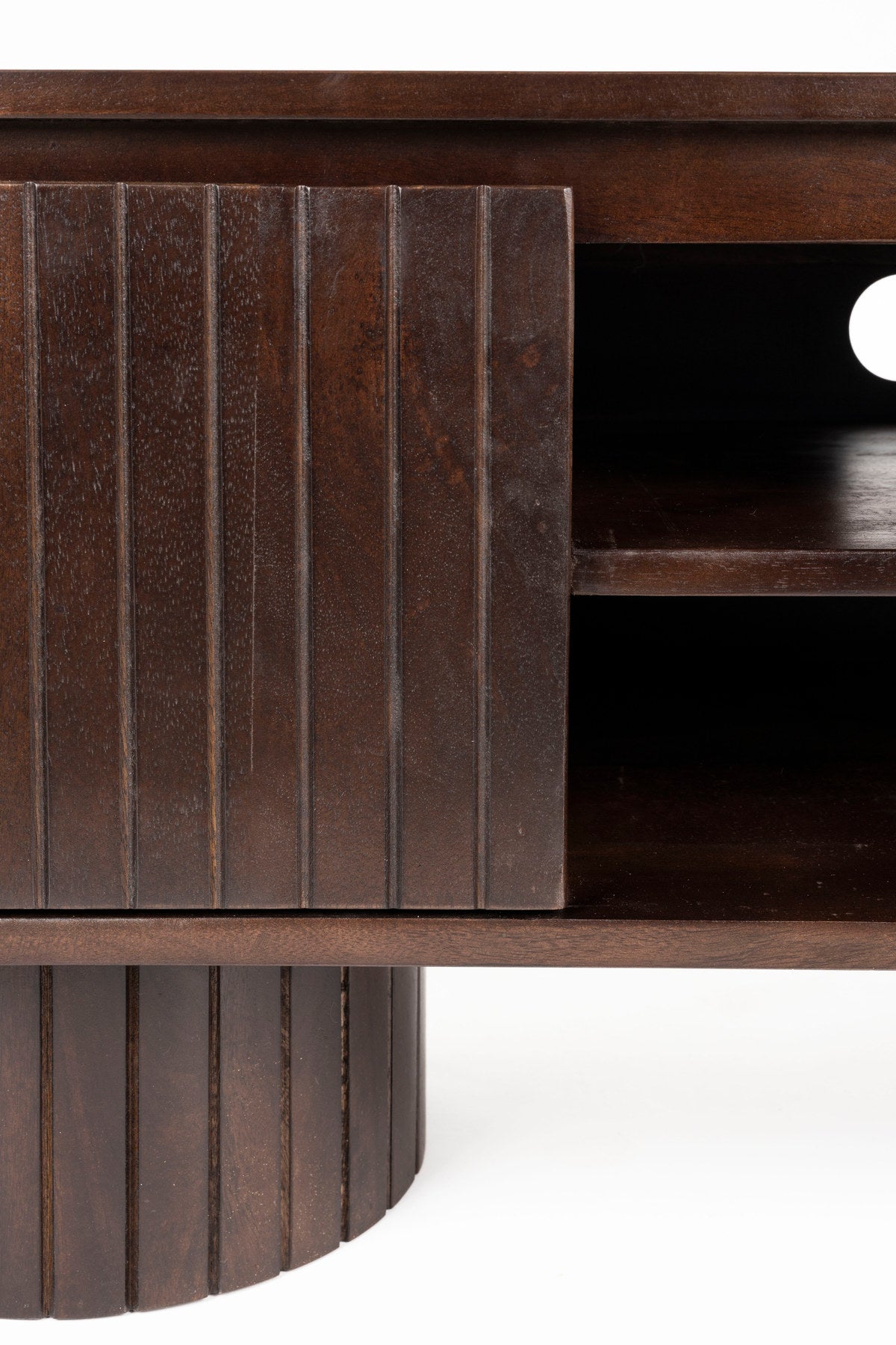 Kenji Sideboard in Braun präsentiert im Onlineshop von KAQTU Design AG. Sideboard ist von Dutchbone
