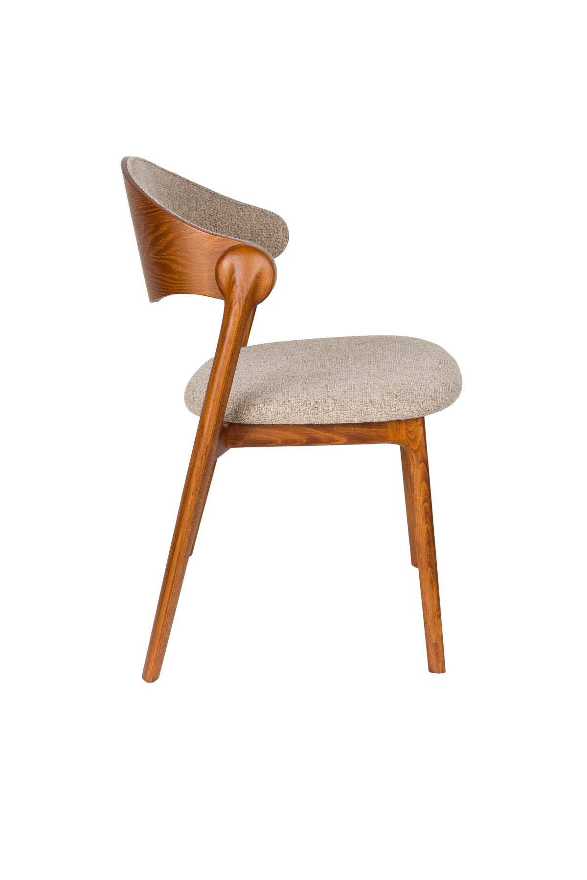 Babington Stuhl in Beige präsentiert im Onlineshop von KAQTU Design AG. Stuhl ist von Dutchbone