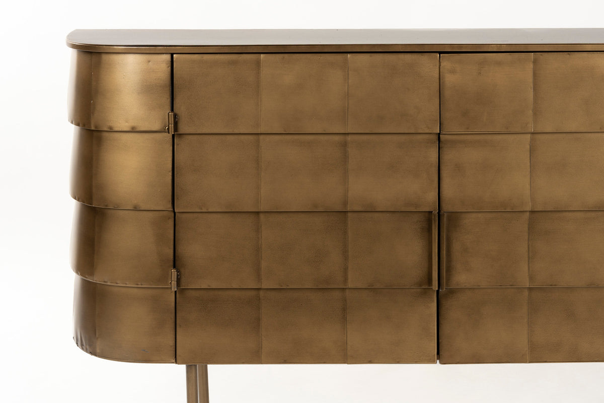 Hanna Sideboard in Gold präsentiert im Onlineshop von KAQTU Design AG. Sideboard ist von Dutchbone