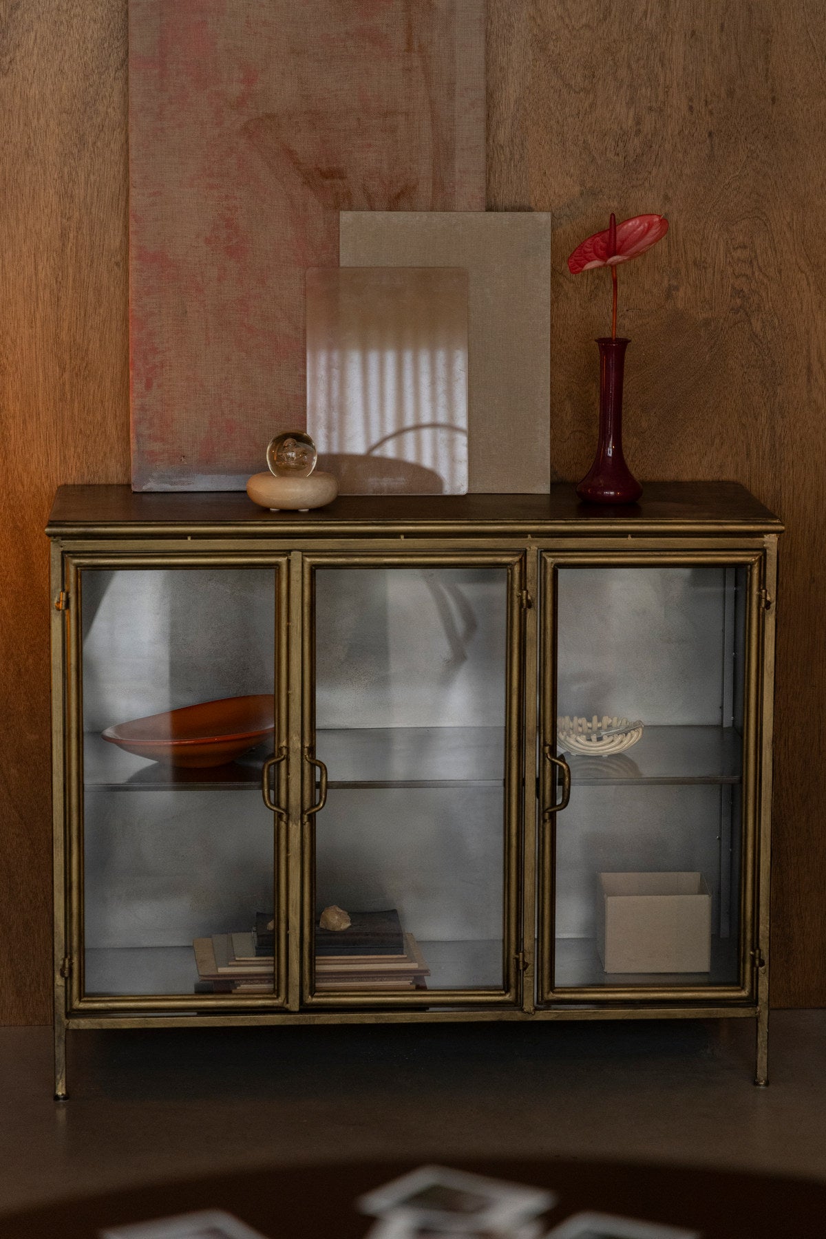 Gertlush Sideboard in Gold präsentiert im Onlineshop von KAQTU Design AG. Sideboard ist von Dutchbone