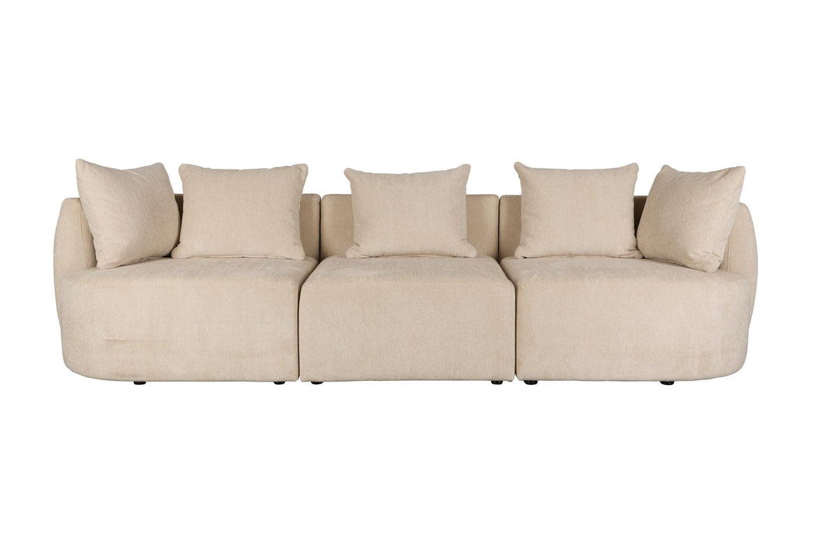 Rocca Sofa 4.5-Sitzer in Latte präsentiert im Onlineshop von KAQTU Design AG. 4er Sofa ist von Dutchbone