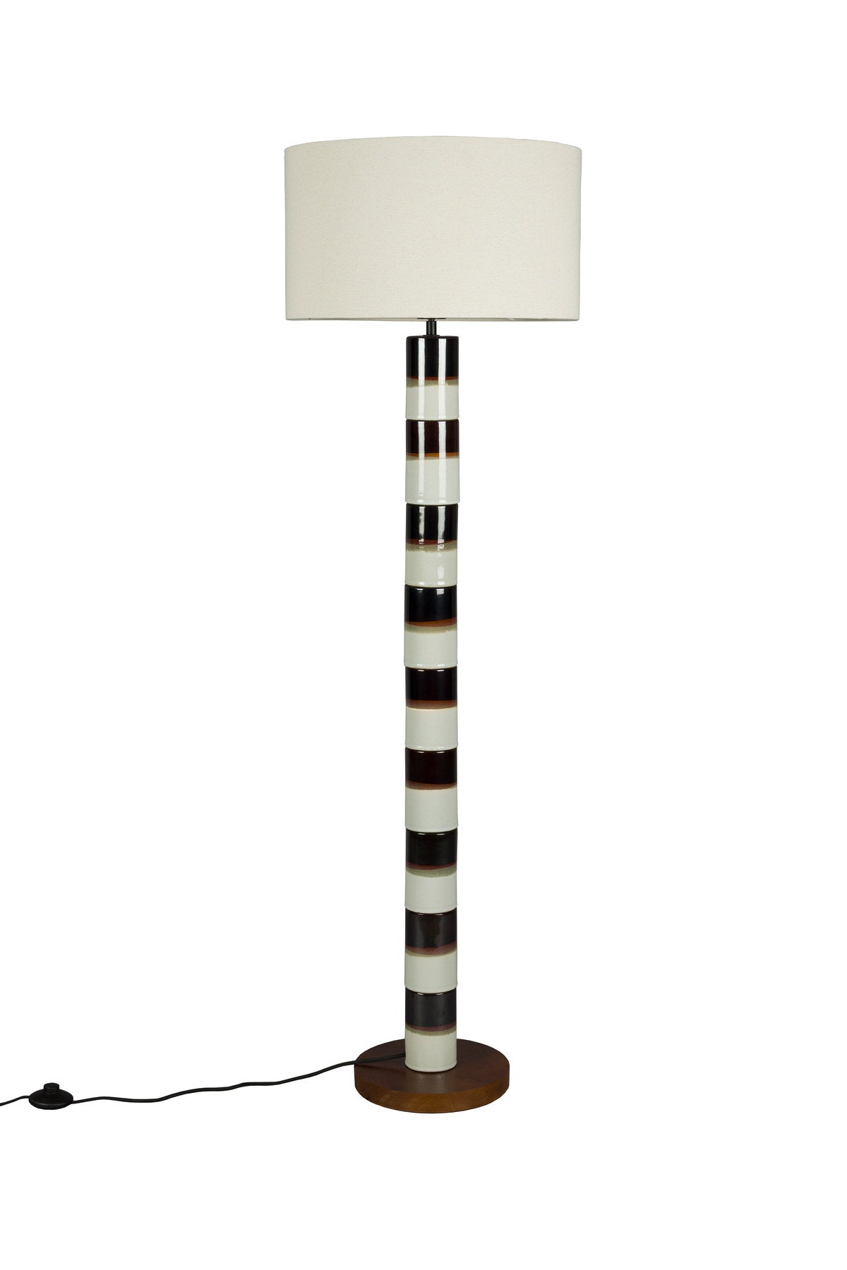 Stehlampe Vertigo in Beige präsentiert im Onlineshop von KAQTU Design AG. Stehleuchte ist von Dutchbone