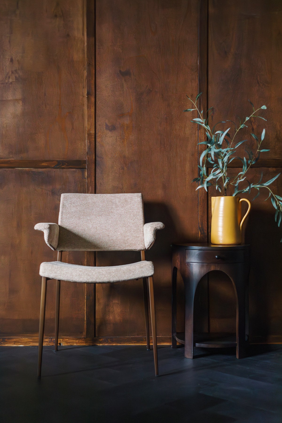 Sessel Portland in Beige präsentiert im Onlineshop von KAQTU Design AG. Sessel ist von Dutchbone