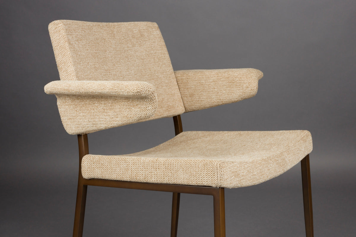 Sessel Portland in Beige präsentiert im Onlineshop von KAQTU Design AG. Sessel ist von Dutchbone