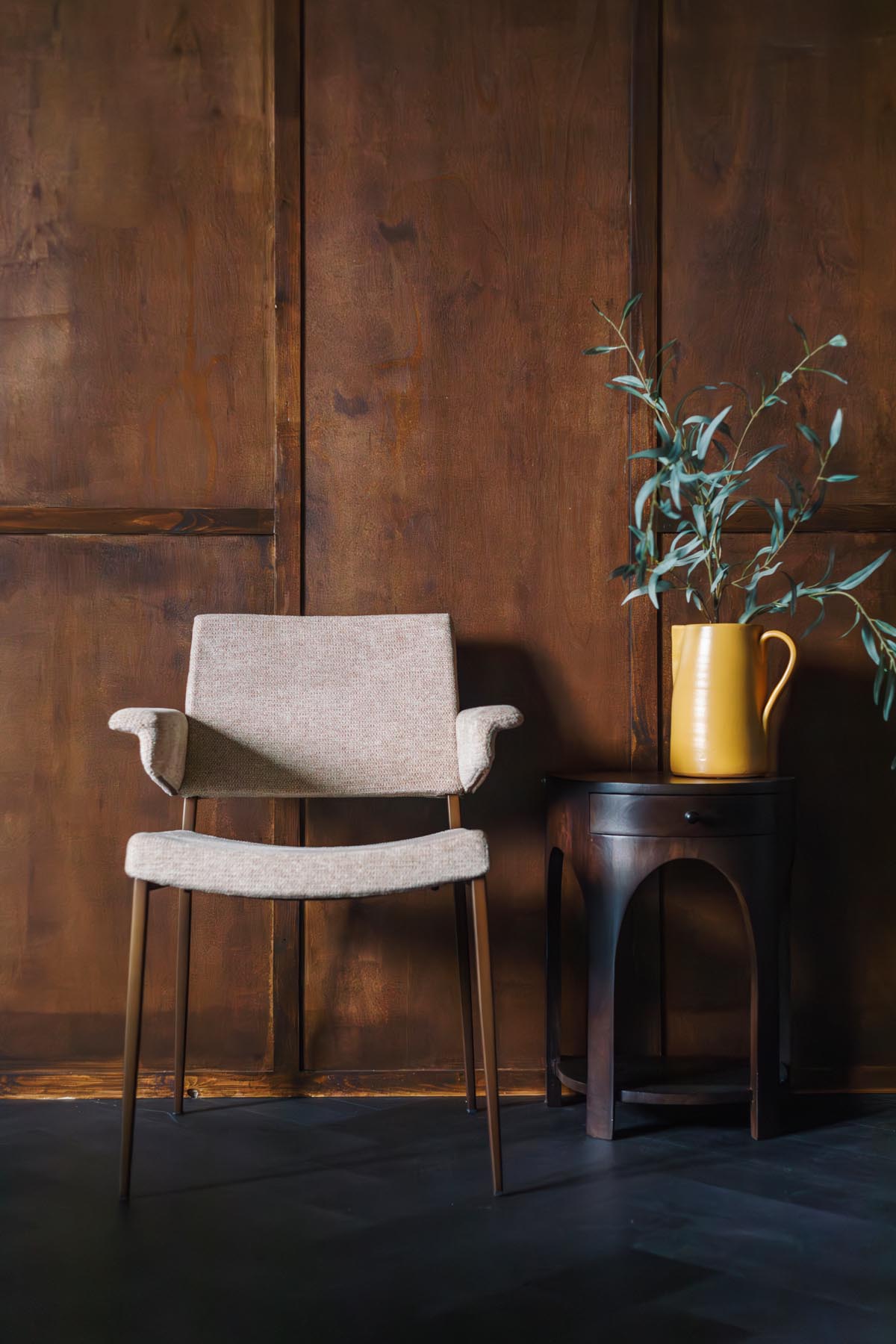 Sessel Portland in Beige präsentiert im Onlineshop von KAQTU Design AG. Sessel ist von Dutchbone