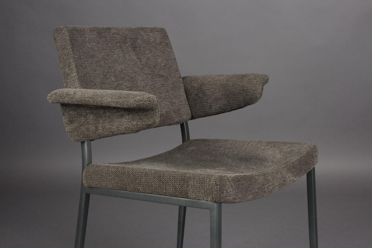 Sessel Portland in Grau präsentiert im Onlineshop von KAQTU Design AG. Sessel ist von Dutchbone