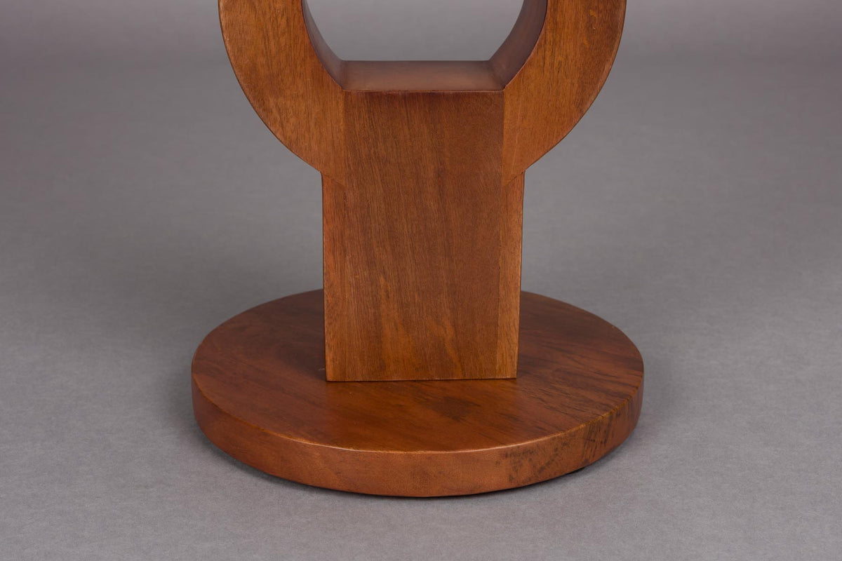 Beistelltisch Tondo in Braun präsentiert im Onlineshop von KAQTU Design AG. Beistelltisch ist von Dutchbone
