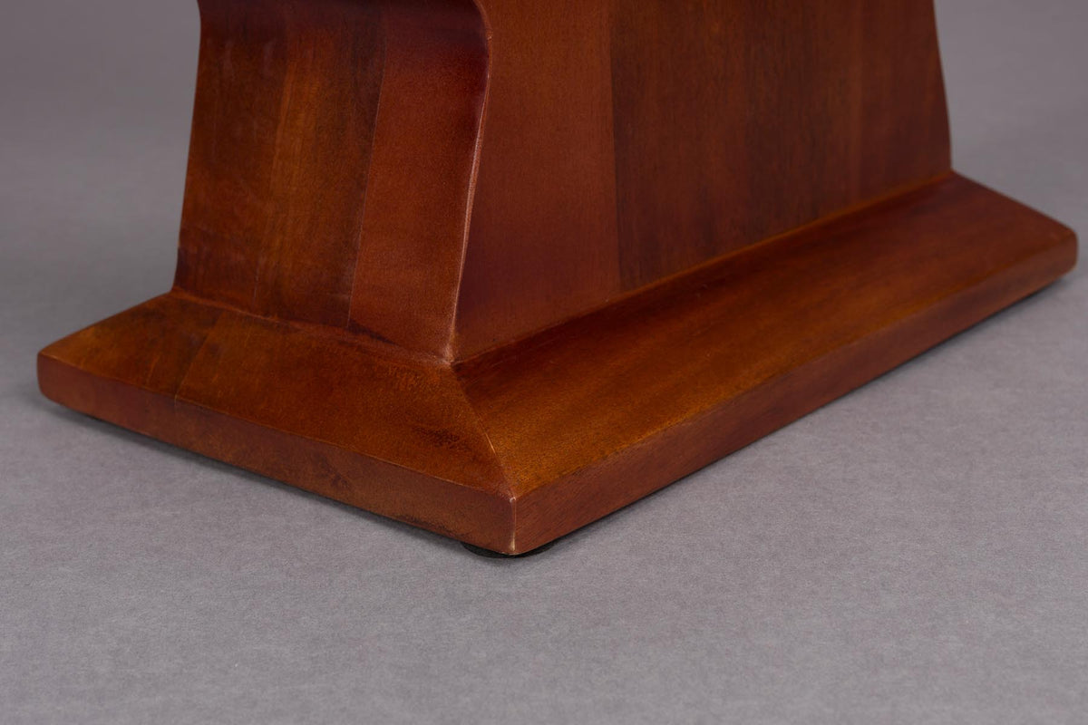 Beistelltisch Pilaster in Braun präsentiert im Onlineshop von KAQTU Design AG. Beistelltisch ist von Dutchbone