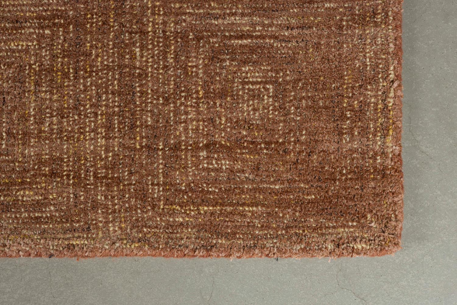 Teppich Maryland 200x300 Rust in Rosa präsentiert im Onlineshop von KAQTU Design AG. Teppich ist von Dutchbone
