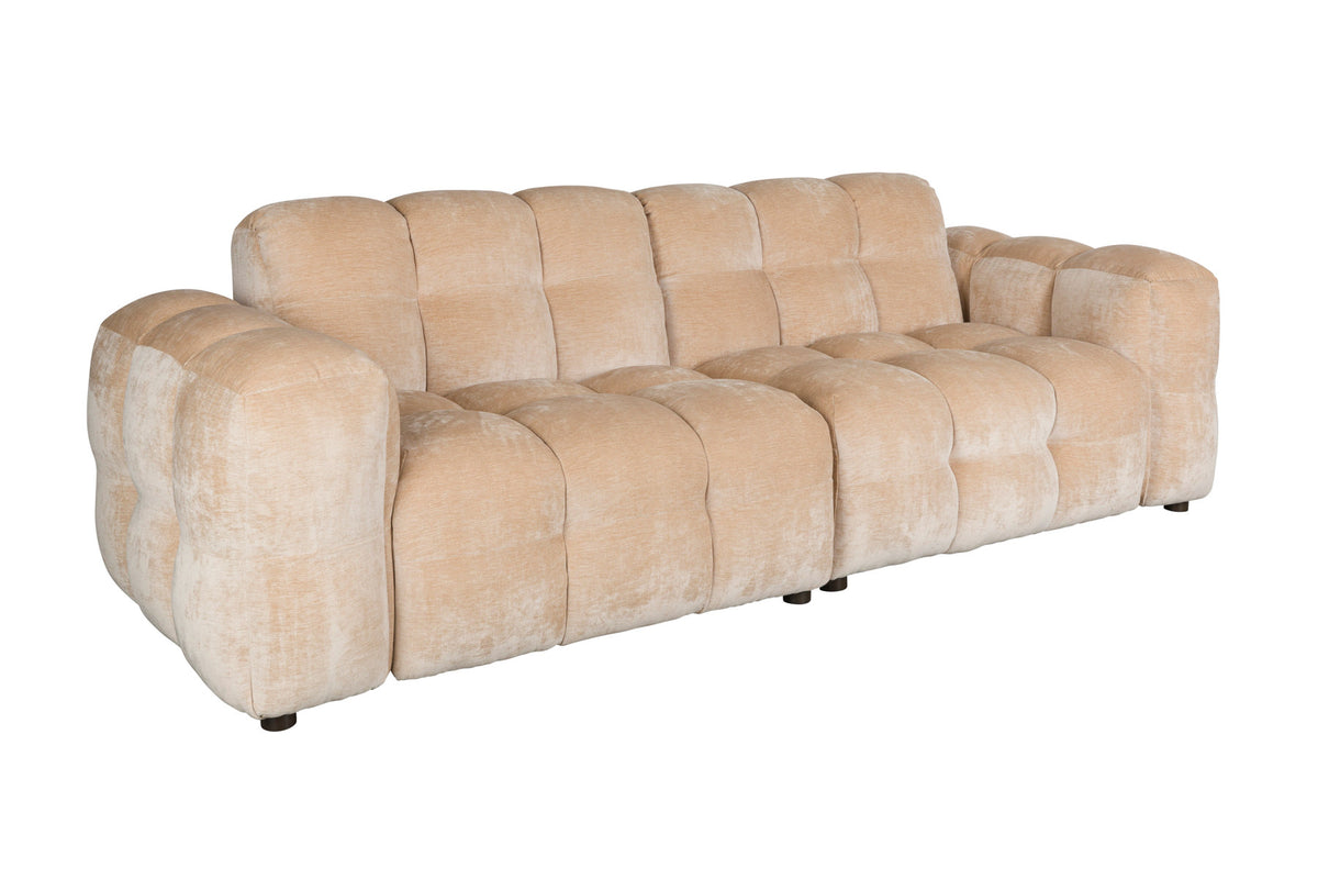 Sofa Hackman 3-Sitzer in Beige präsentiert im Onlineshop von KAQTU Design AG. 3er Sofa ist von Dutchbone