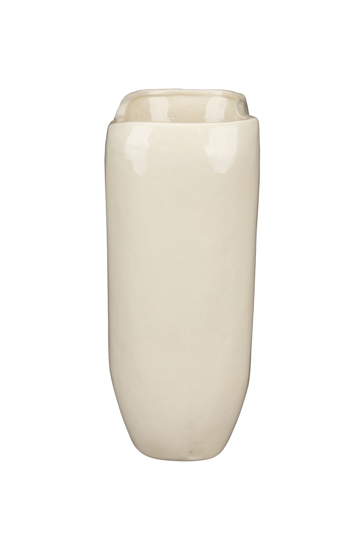 Vase Edna M in Beige präsentiert im Onlineshop von KAQTU Design AG. Vase ist von Dutchbone