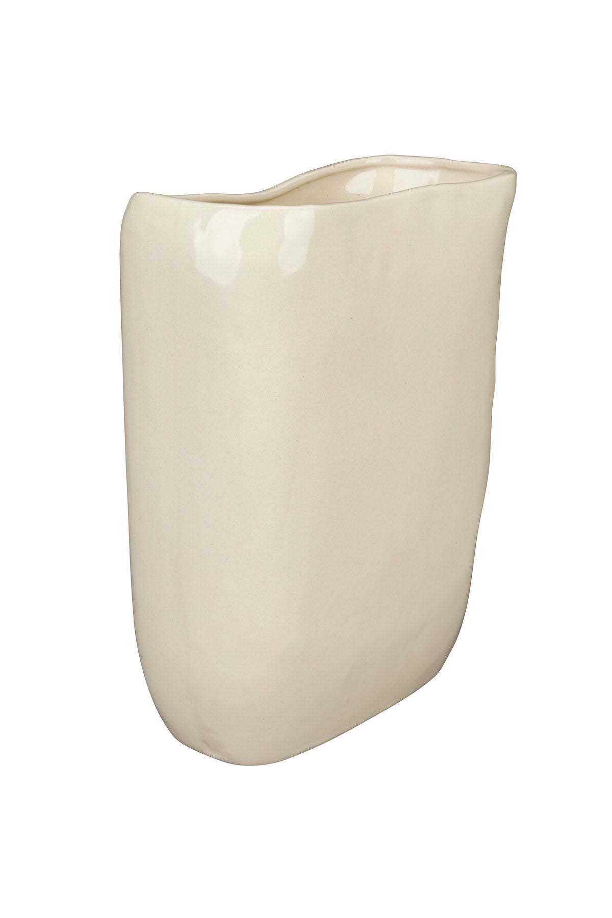 Vase Edna M in Beige präsentiert im Onlineshop von KAQTU Design AG. Vase ist von Dutchbone