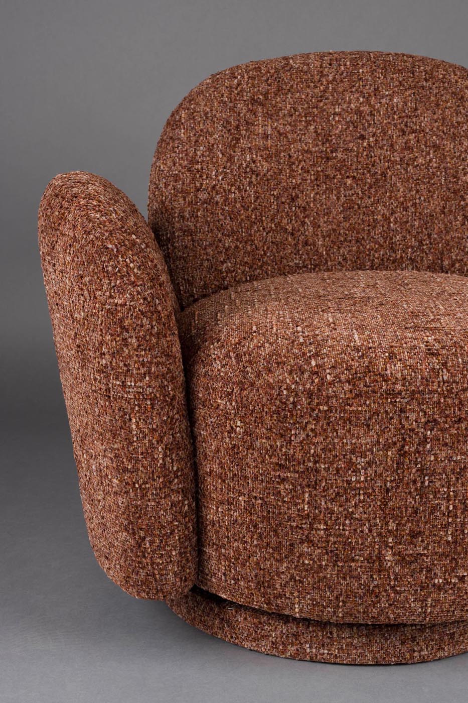 Sessel Rose Bordeaux Red in Rot präsentiert im Onlineshop von KAQTU Design AG. Sessel ist von Dutchbone