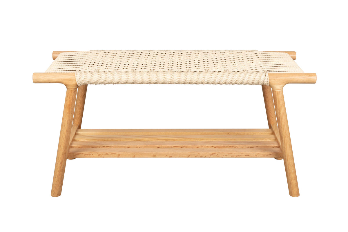 Bank Kintaro in Natural präsentiert im Onlineshop von KAQTU Design AG. Bank ist von Dutchbone